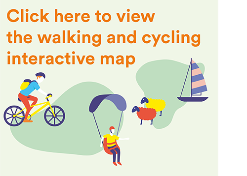 Click here to view the walking and cycling interactive map